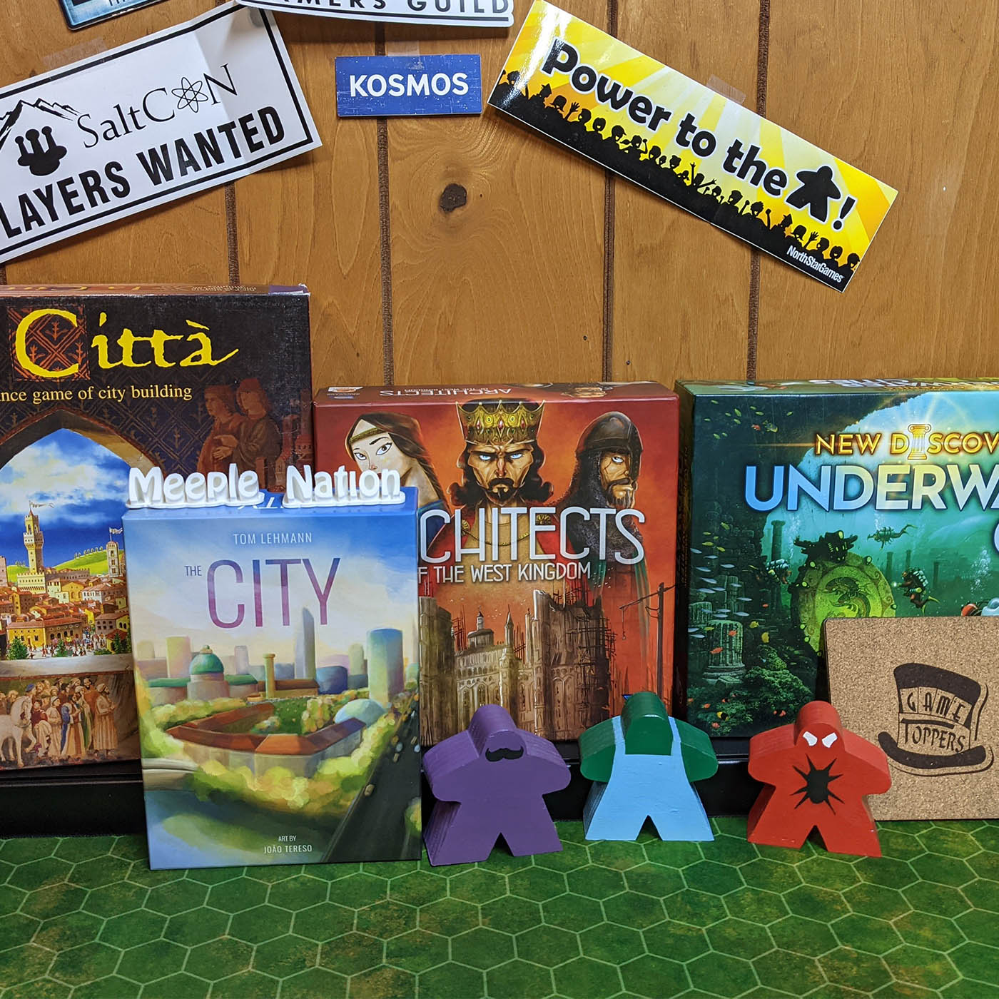 The Tale of Four City Building Games