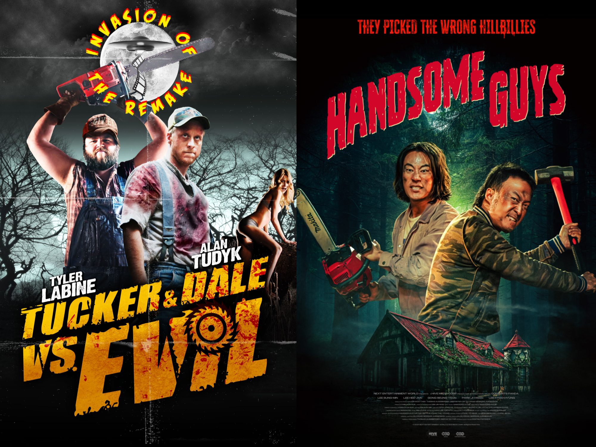 Ep.447 Tucker and Dale Vs. Evil (2010) Vs. Handsome Guys (2024)