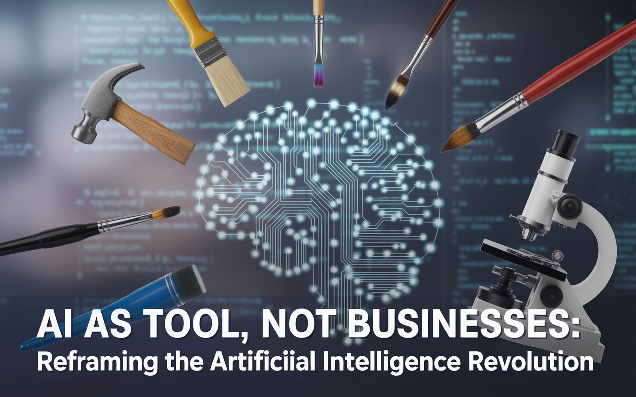 AI as Tools, Not Businesses: Reframing the Artificial Intelligence Revolution