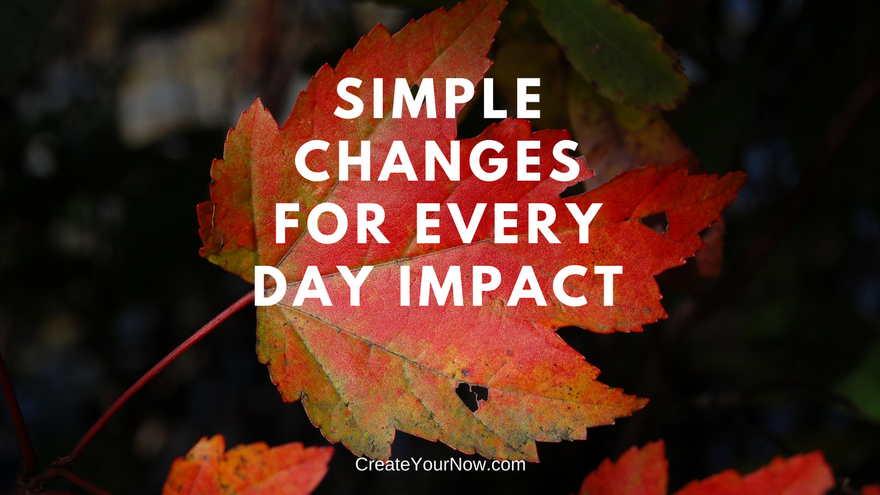 968 Simple Changes for Every Day Impact