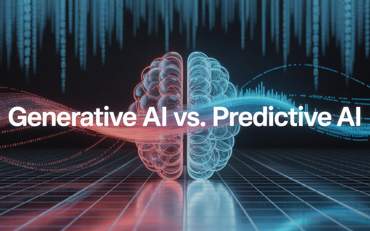 Generative AI vs. Predictive AI: The Twin Pillars of Artificial Intelligence Reshaping Our World