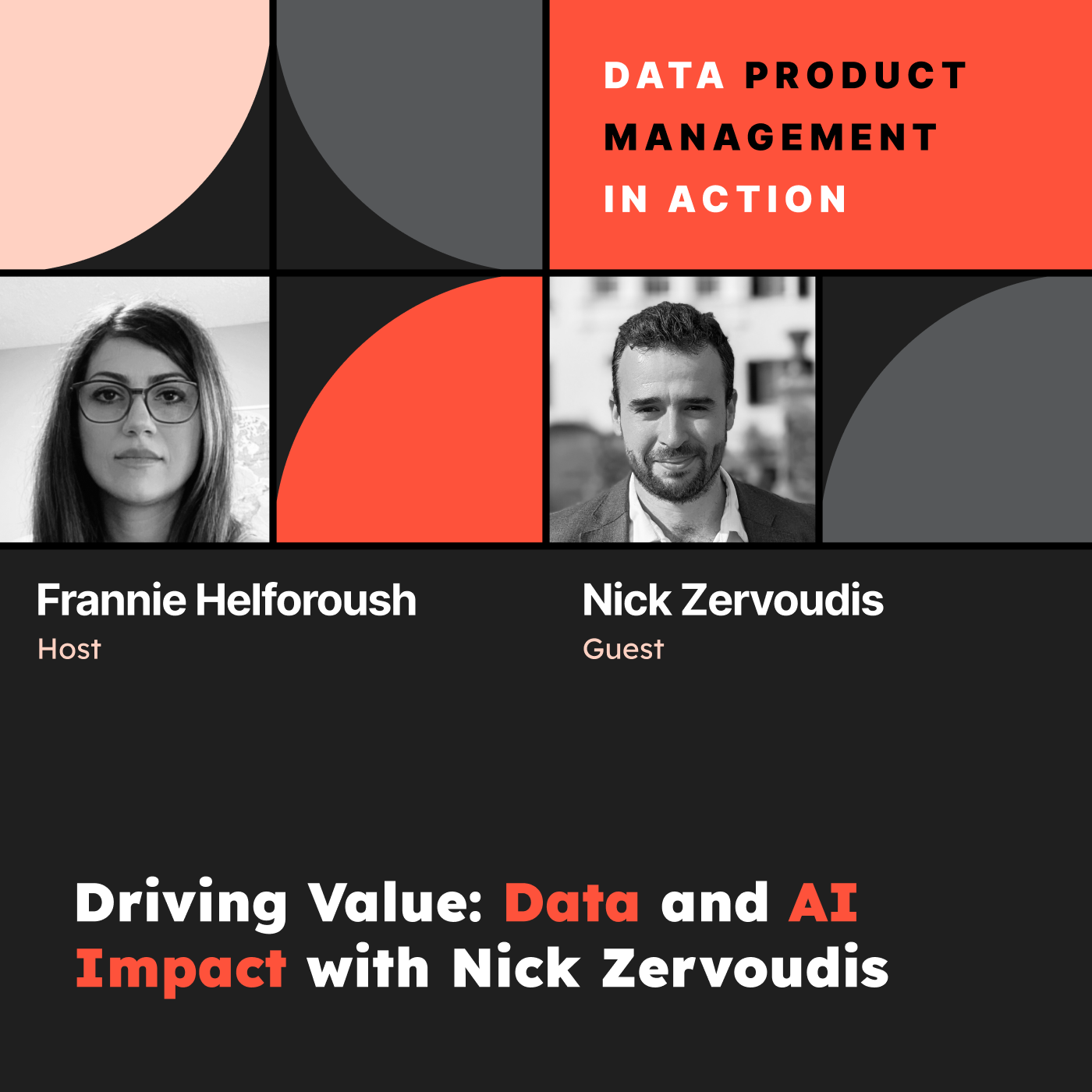 cover of episode S1 Ep#31: Driving Value: Data and AI Impact with Nick Zervoudis