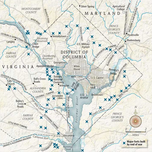 The Defensive Forts of Washington, DC