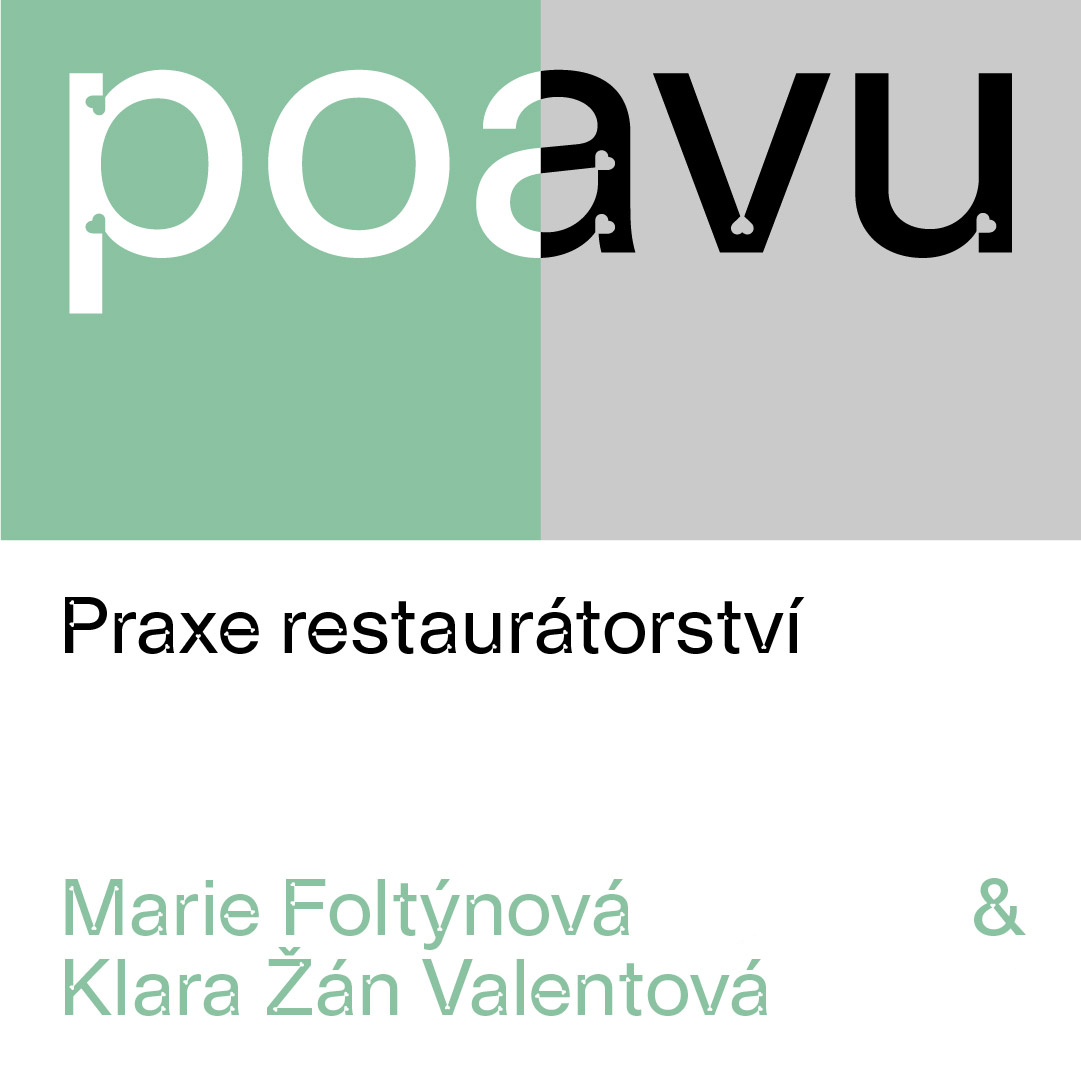 PO AVU: Praxe restaurátorství - Marie Foltýnová a Klára Žán Valentová