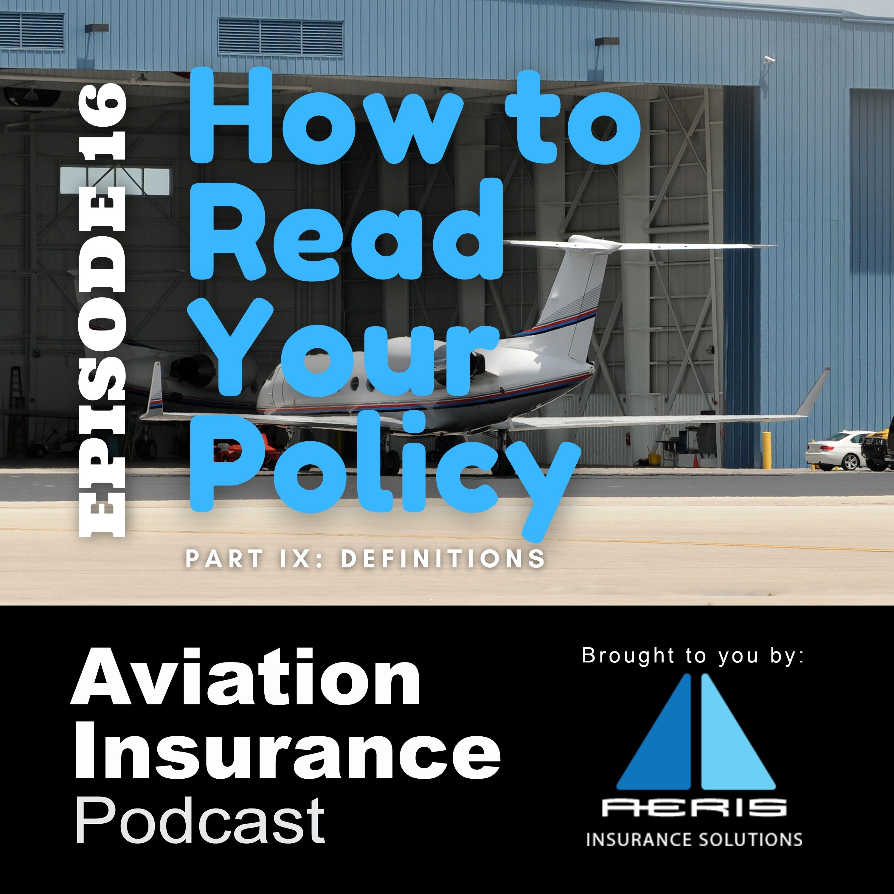 Episode 16: How To Read Your Policy Part IX - Definitions