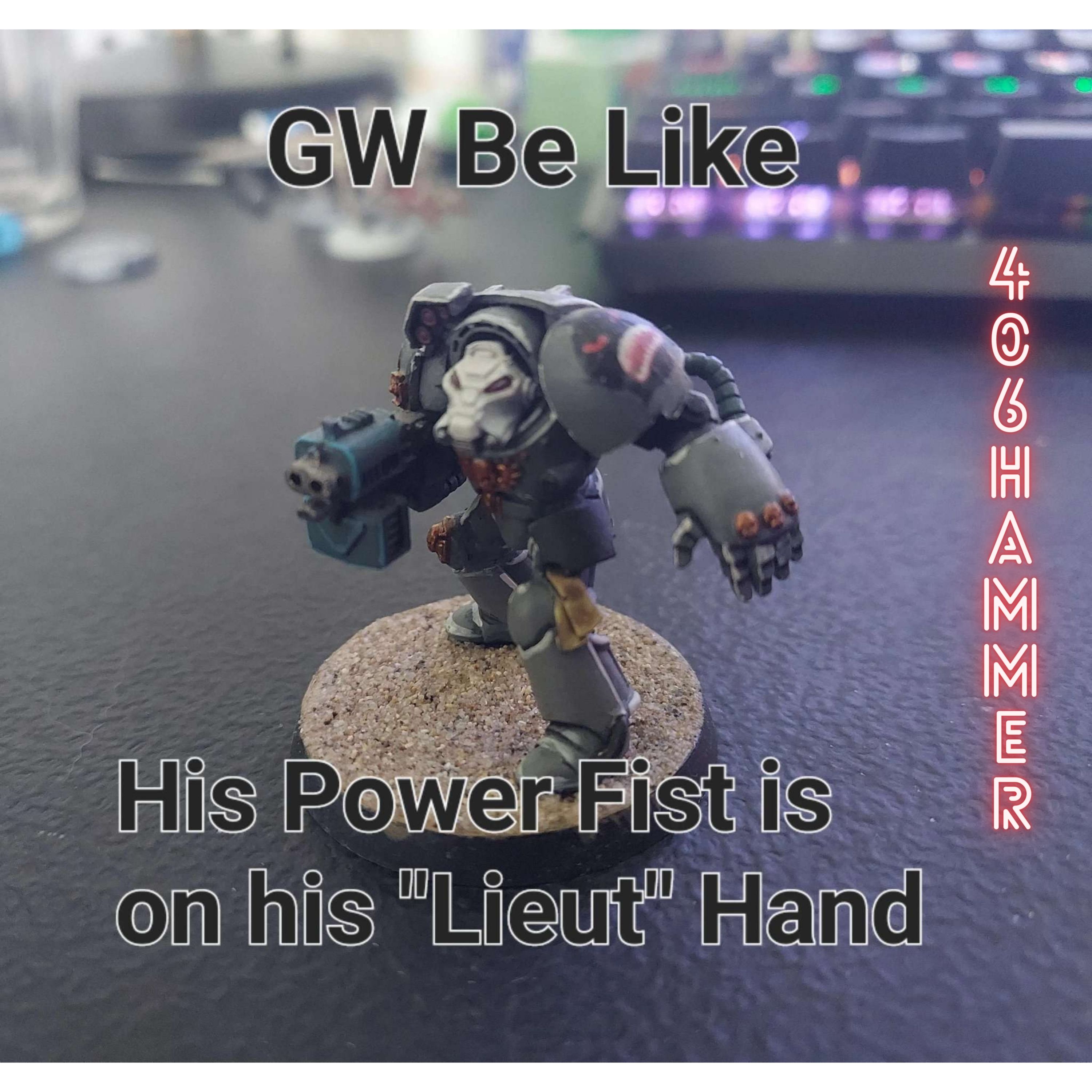 406hammer - Putting the 'F' in Lieutenant