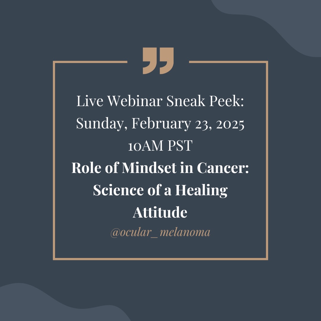 Finding Your Way with Ocular Melanoma