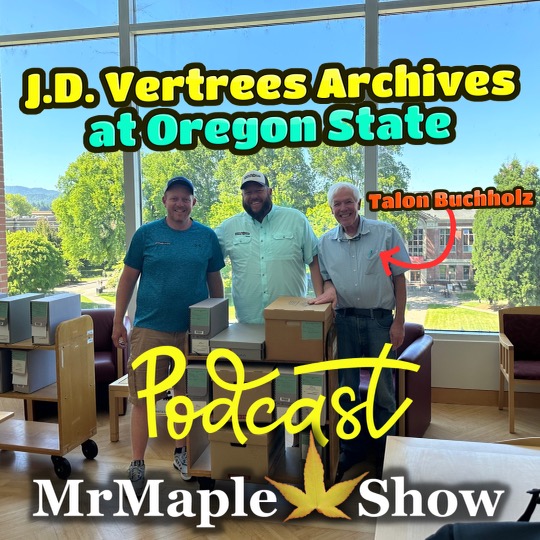 Japanese Maple Author, J.D. Vertrees Archives at Oregon State University | MrMaple Podcast #40