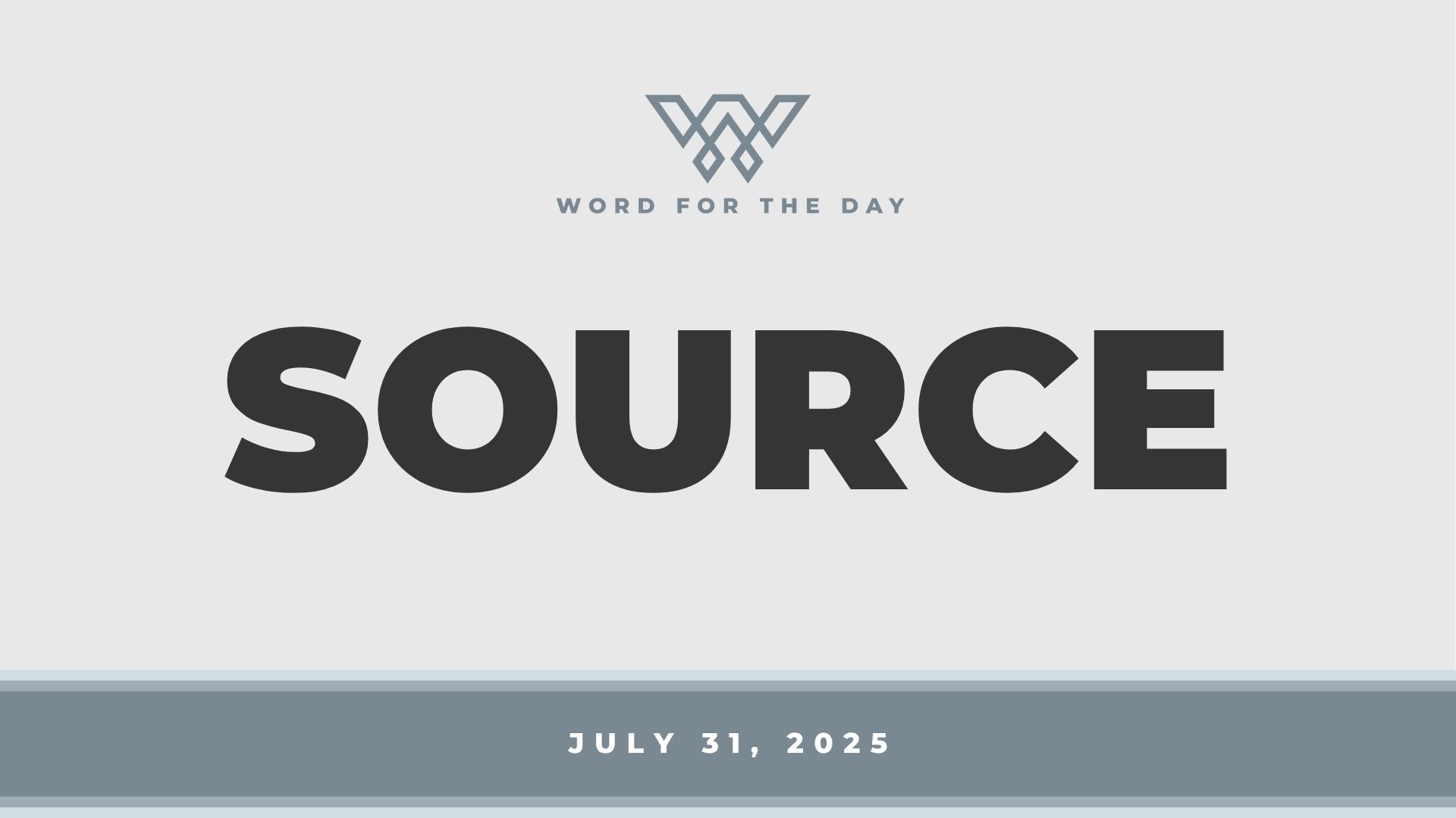 Source
