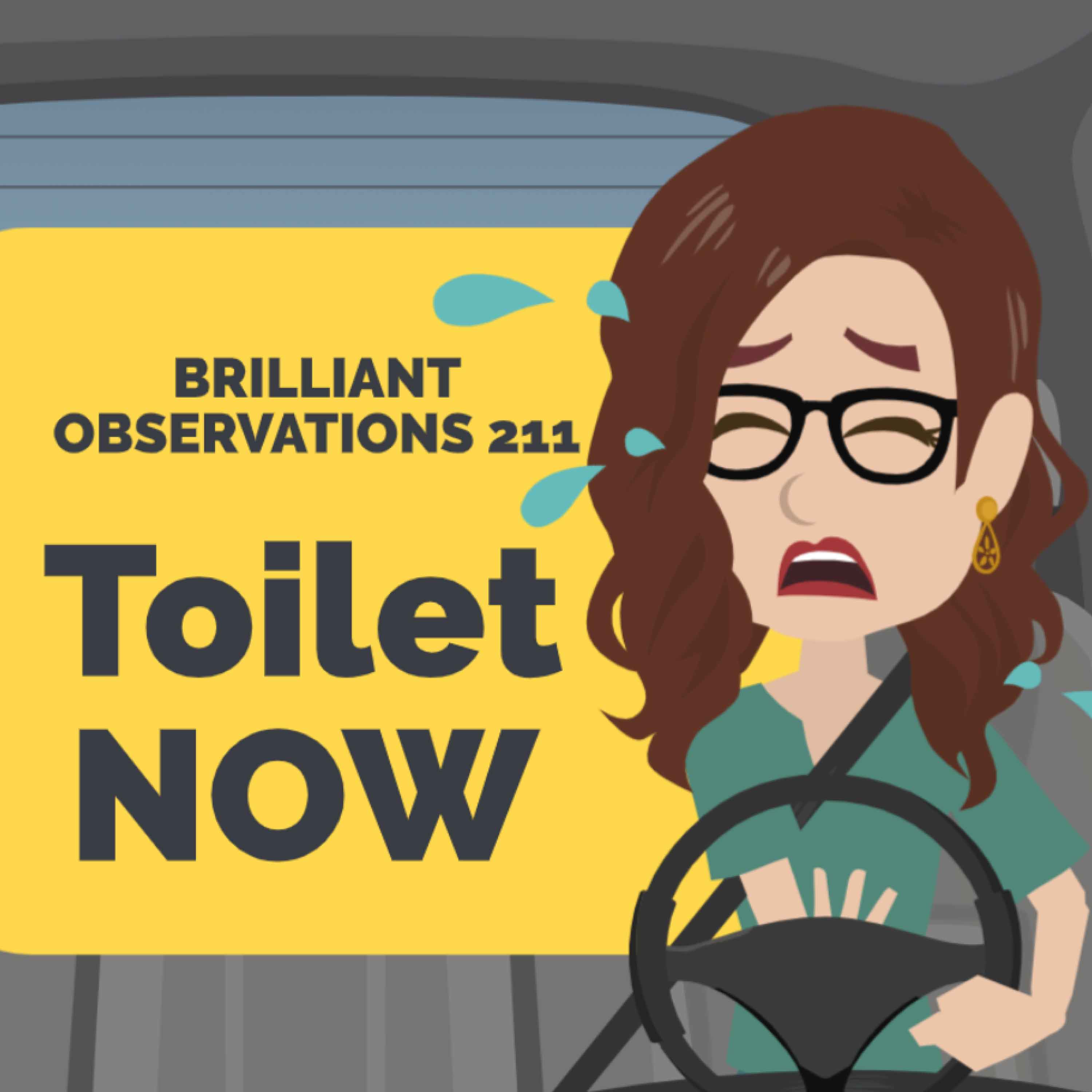 Toilet NOW  |  Brilliant Observations 211