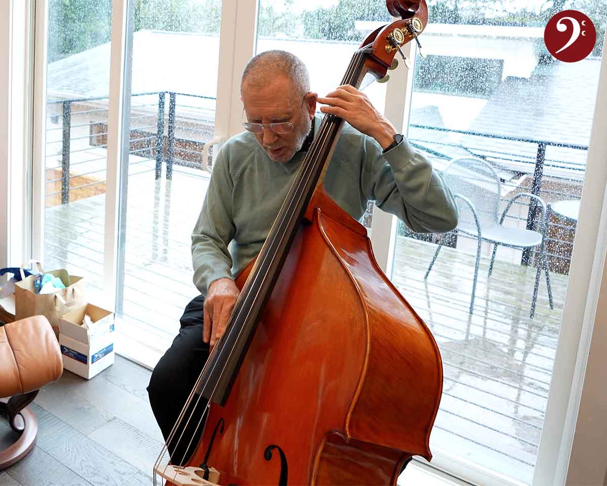 969: Chuck Israels on his new bass and upcoming projects