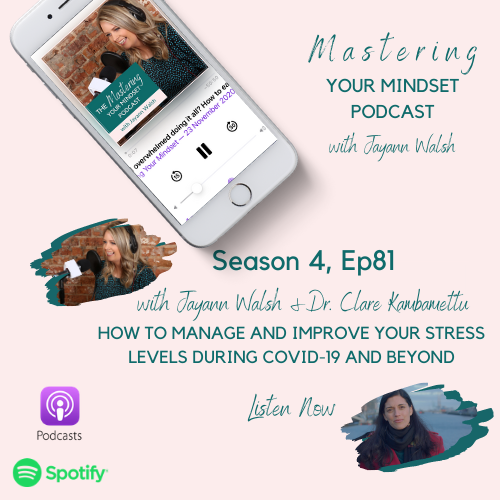 How to manage and improve your stress levels during Covid-19 and beyond