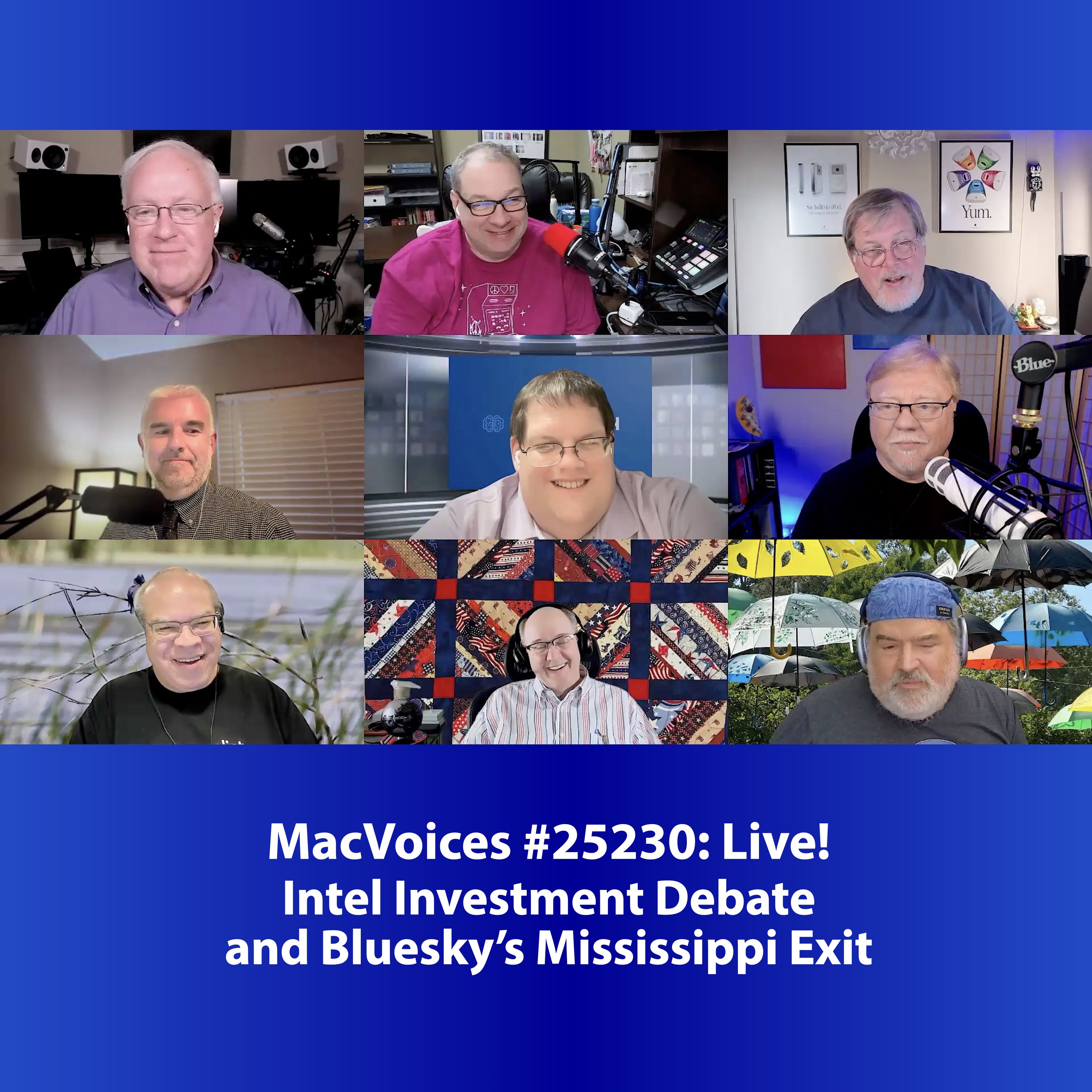 MacVoices #25230: Live! - Intel Investment Debate and Bluesky’s Mississippi Exit