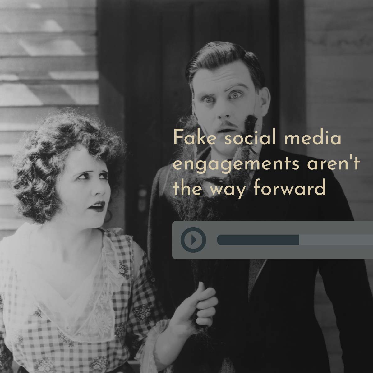 Fake social media engagements aren't the way forward Fake social media engagements aren't the way forward