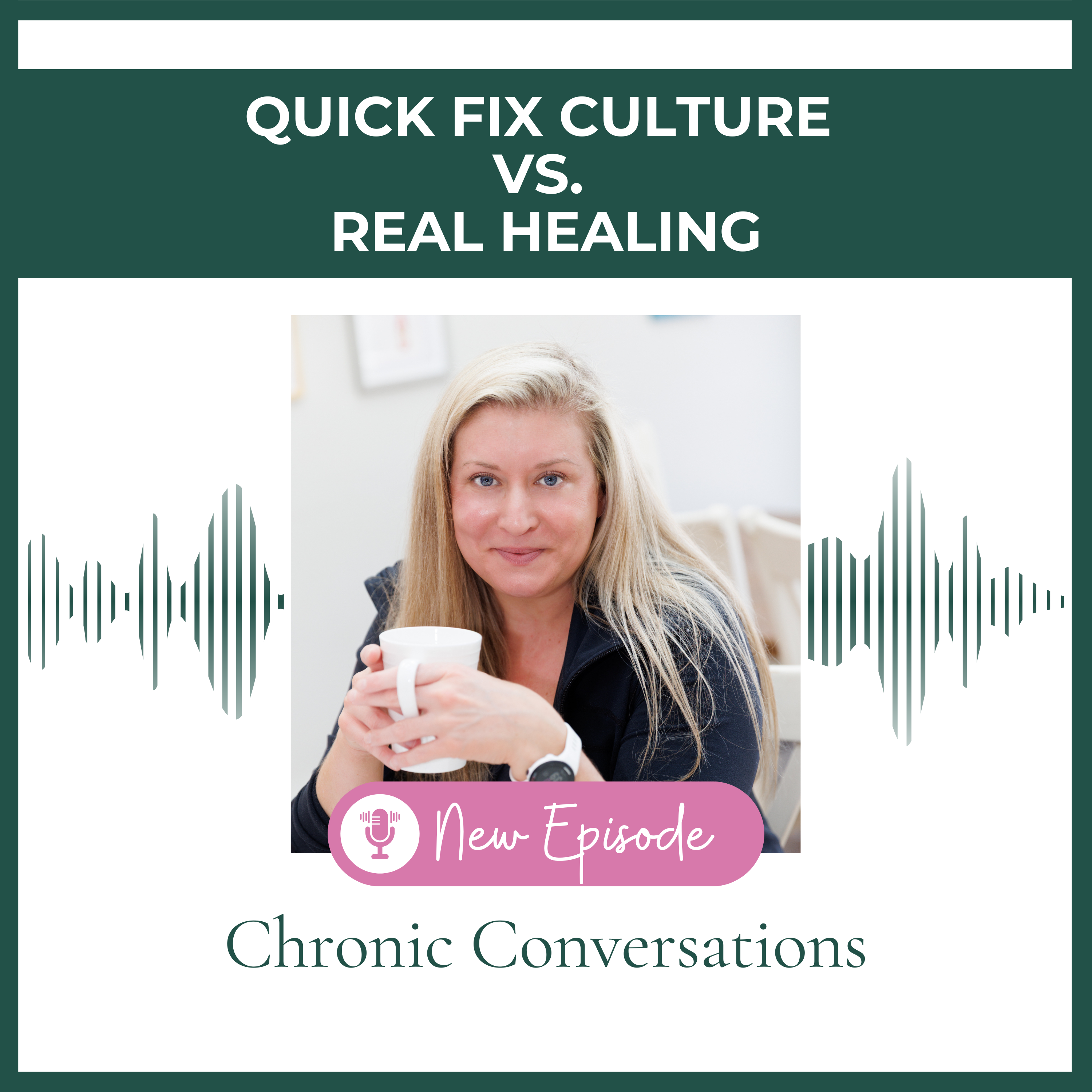 Quick Fix Culture VS. Real Healing