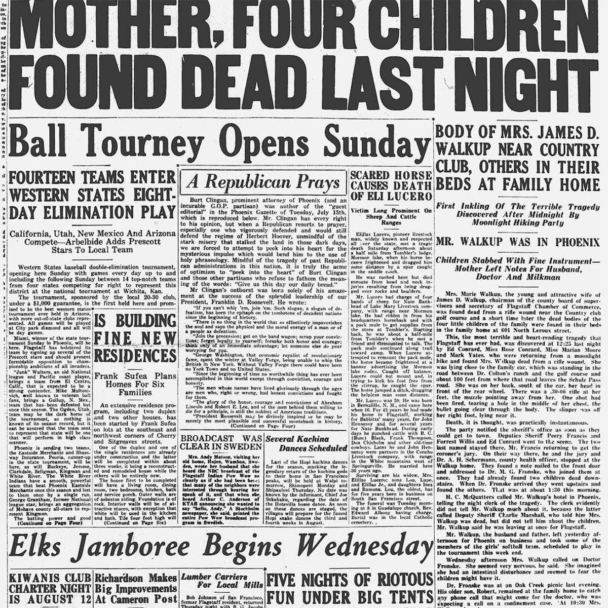 Phantasmal Crime 16 - Walkup Family Murders