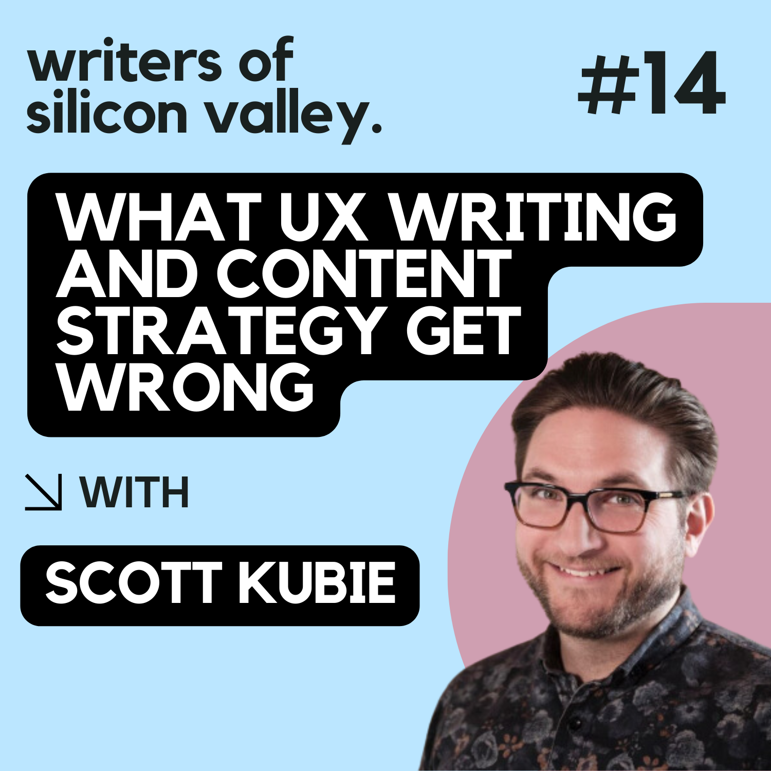 Ep. 14. What UX writing and content strategy get wrong (and how to get better), with Scott Kubie