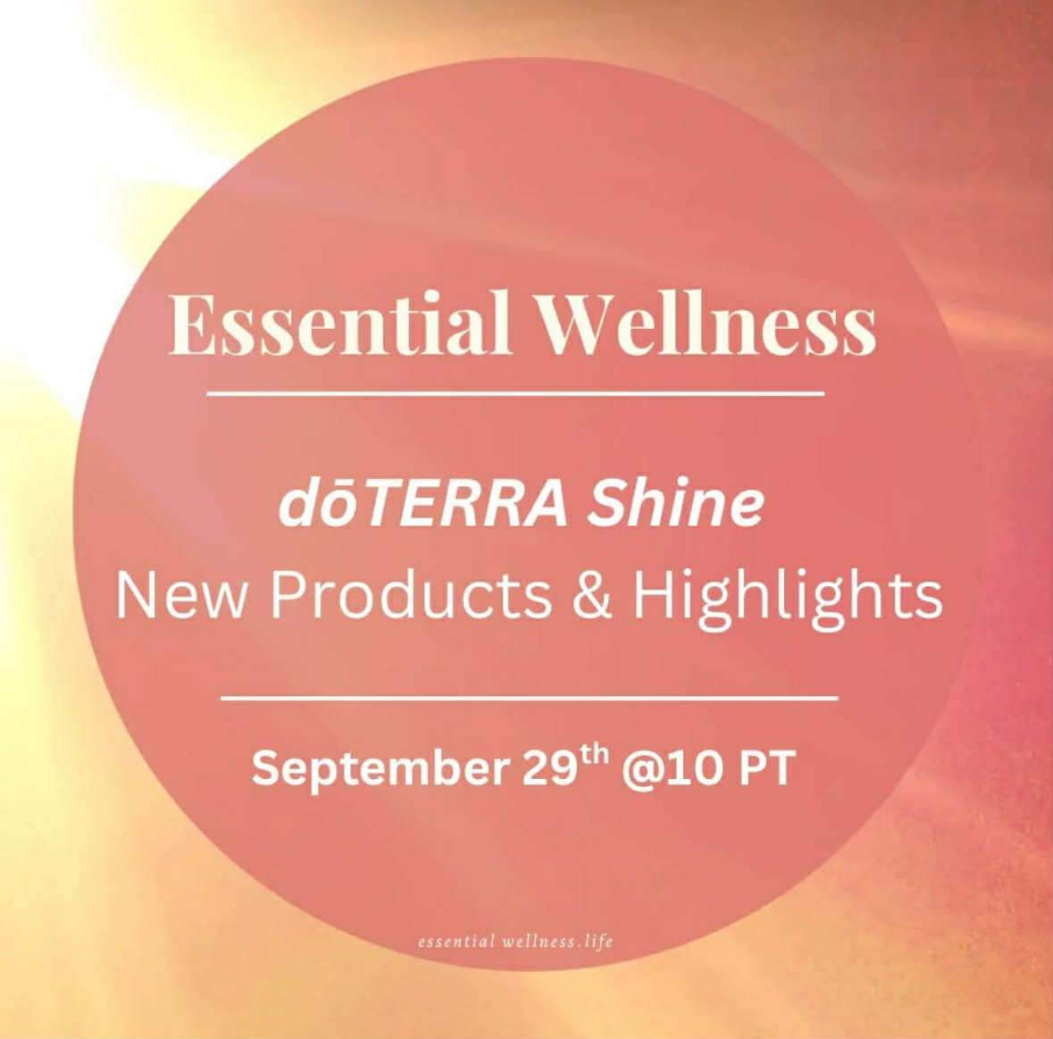 doTERRA SHINE: New Products & Highlights