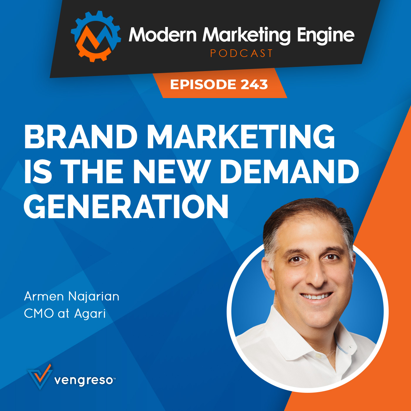 Modern Marketing Engine podcast hosted by Bernie Borges