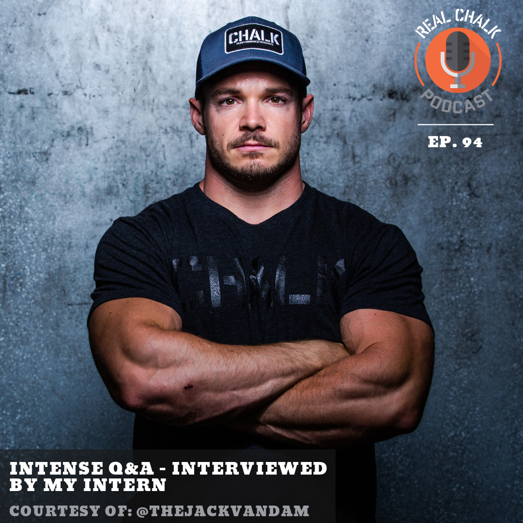 Intense Q&A - Interviewed By My Intern  — Real Chalk #94