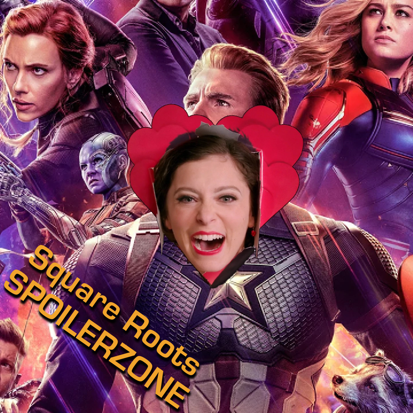cover of episode AVENGERS: ENDGAME SPOILERZONE! (also Crazy Ex-Girlfriend)