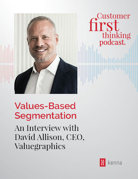 Values-Based Segmentation: An Interview with David Allison, CEO, Valuegraphics Values-Based Segmentation: An Interview with David Allison, CEO, Valuegraphics