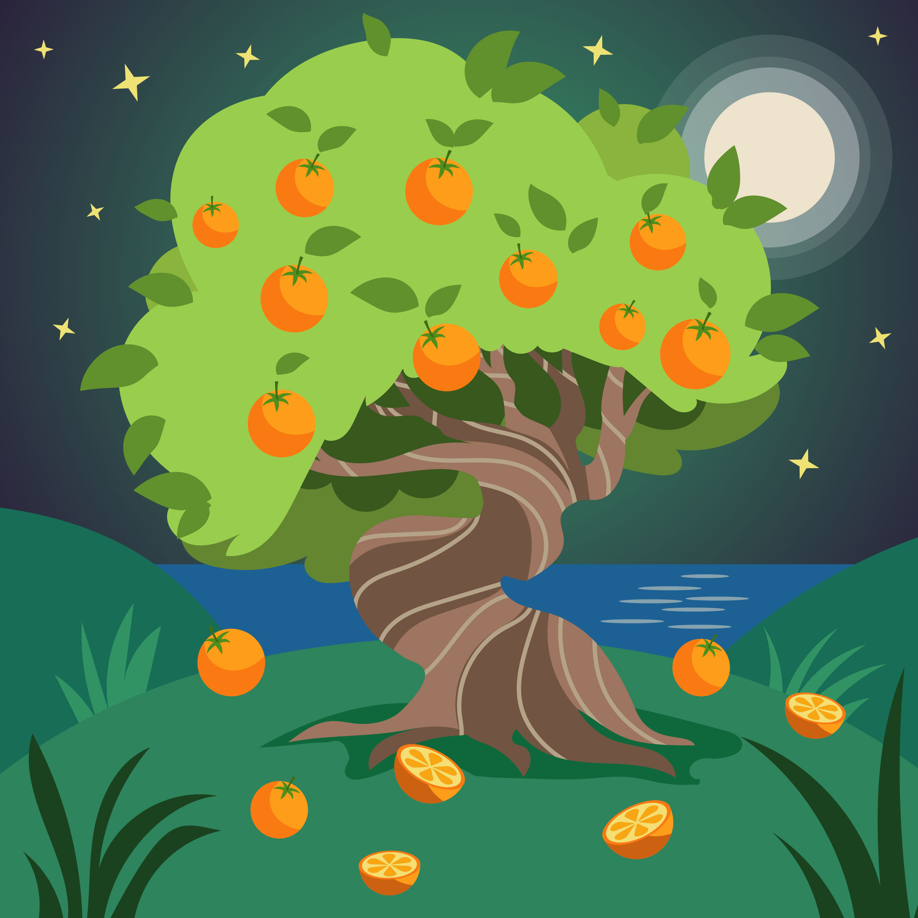 The Magic Orange Tree-Storytelling Podcast for Kids:E287