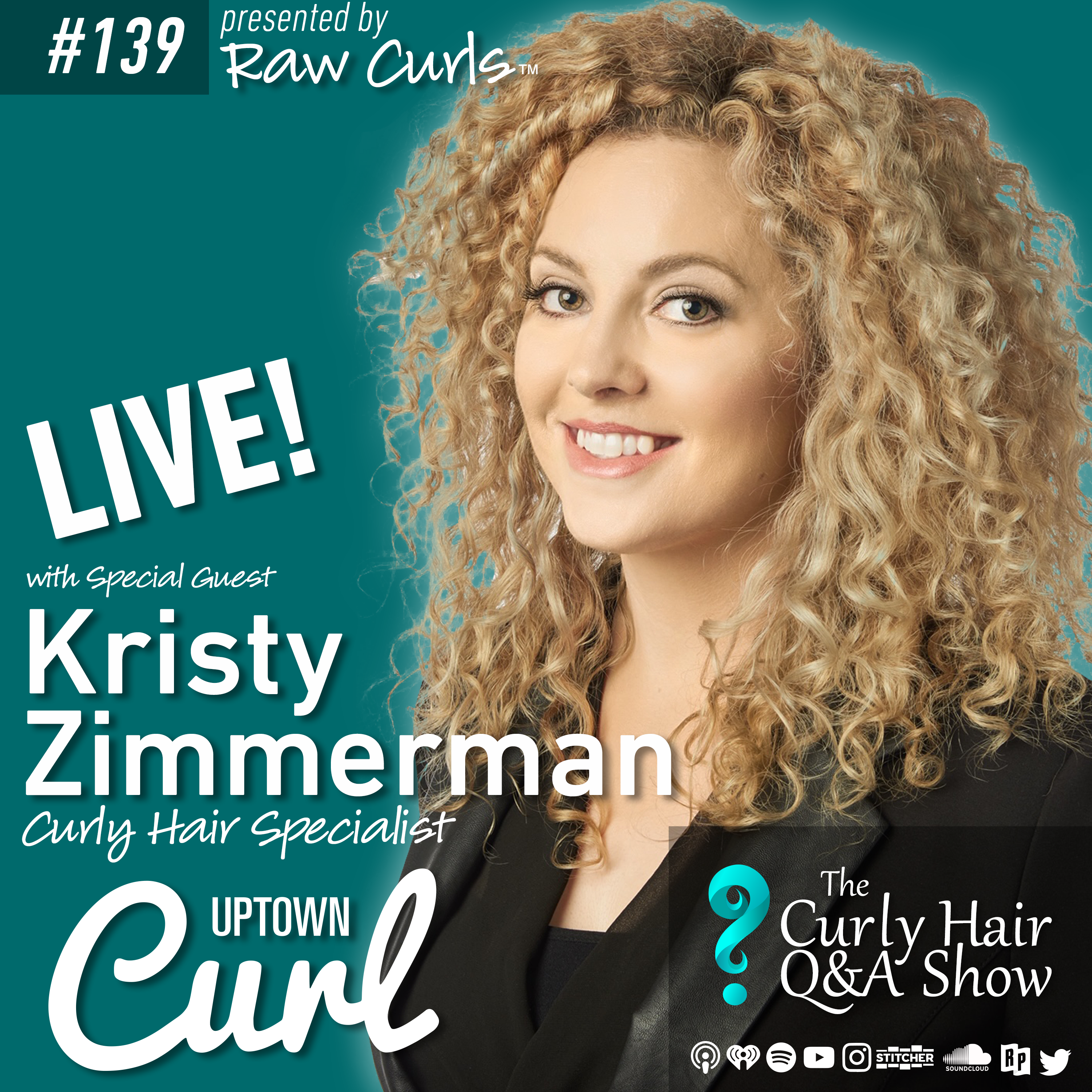"Devacurl and Hair Loss" Industry Interview with Devacurl Stylist Kristy Zimmerman episode artwork
