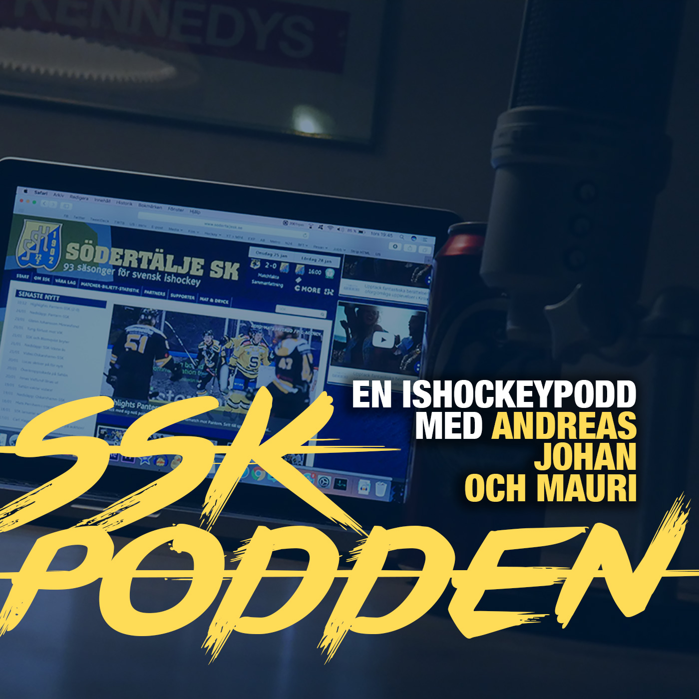 SSK-podden med Mauri, Andreas och Johan