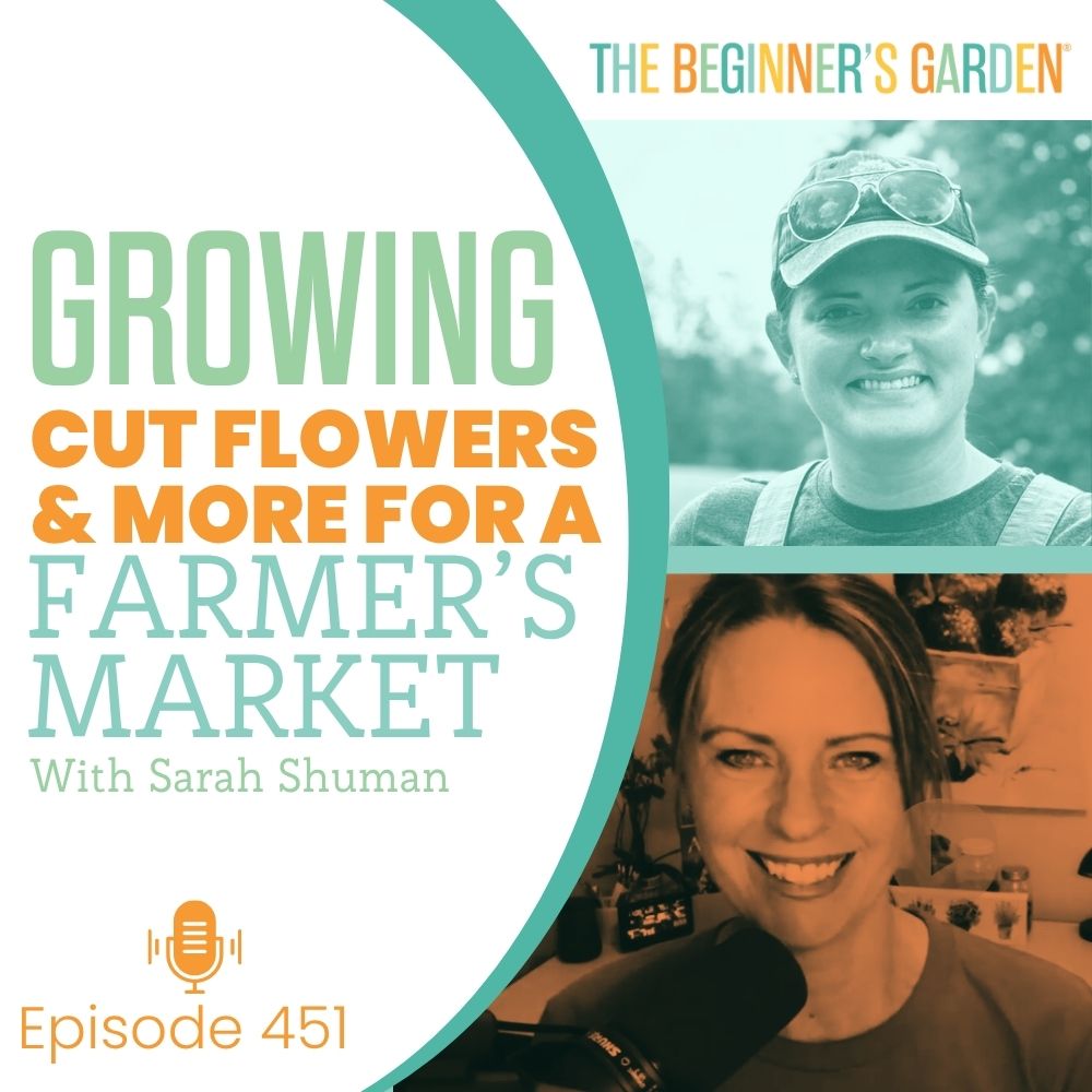 451- Growing Cut Flowers & More for a Farmer's Market with Sarah Shuman