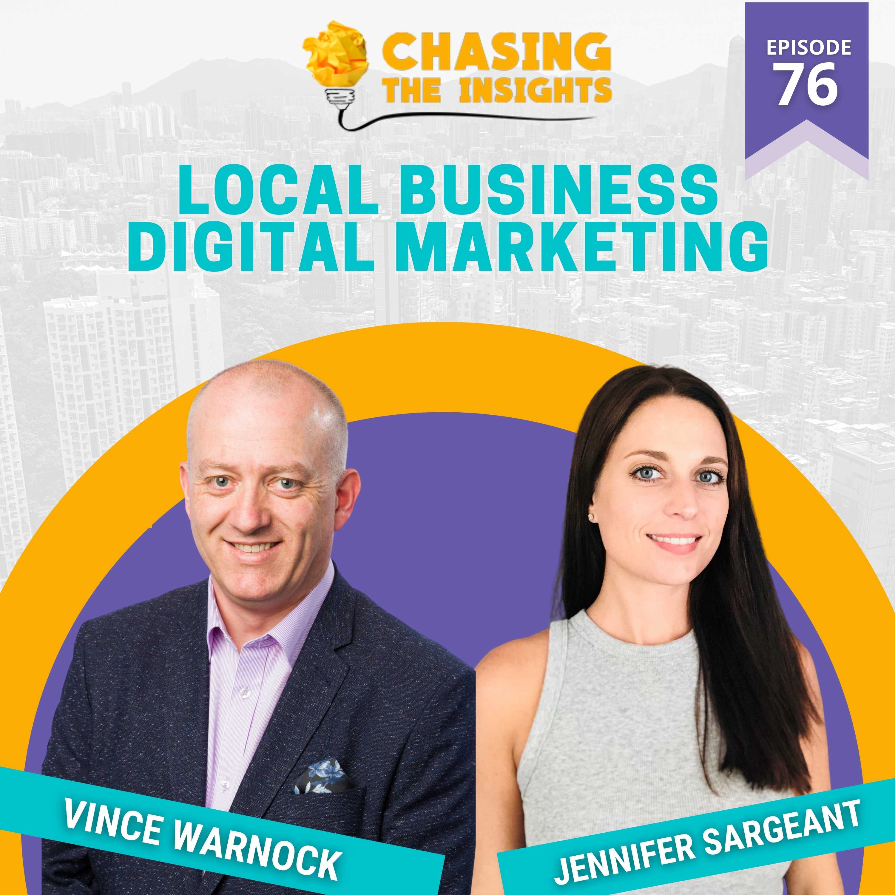 EP76 - Jennifer Sargeant on Local Business Digital Marketing