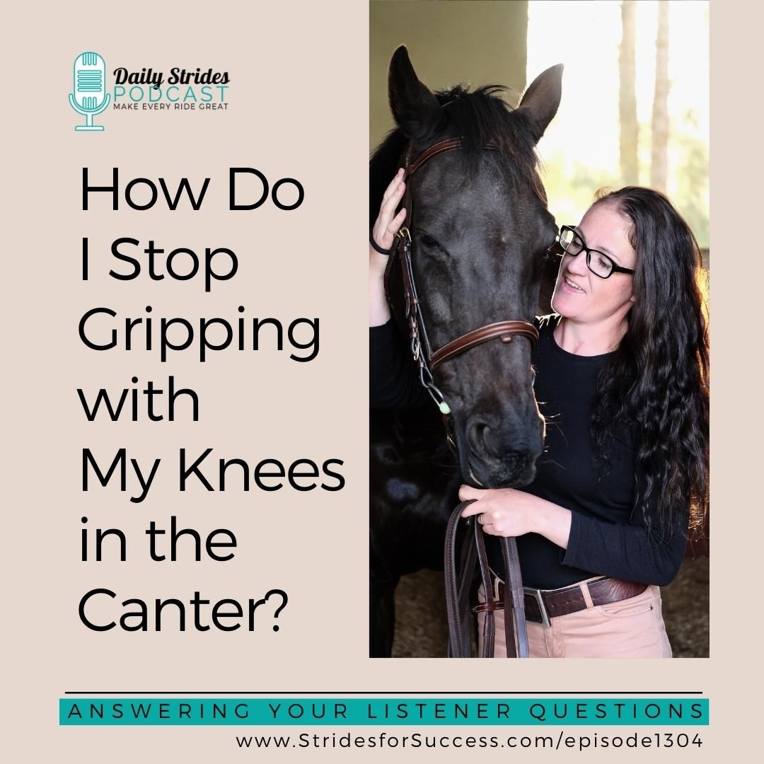 Question:- How to Stop Gripping with My Knees in the Canter!