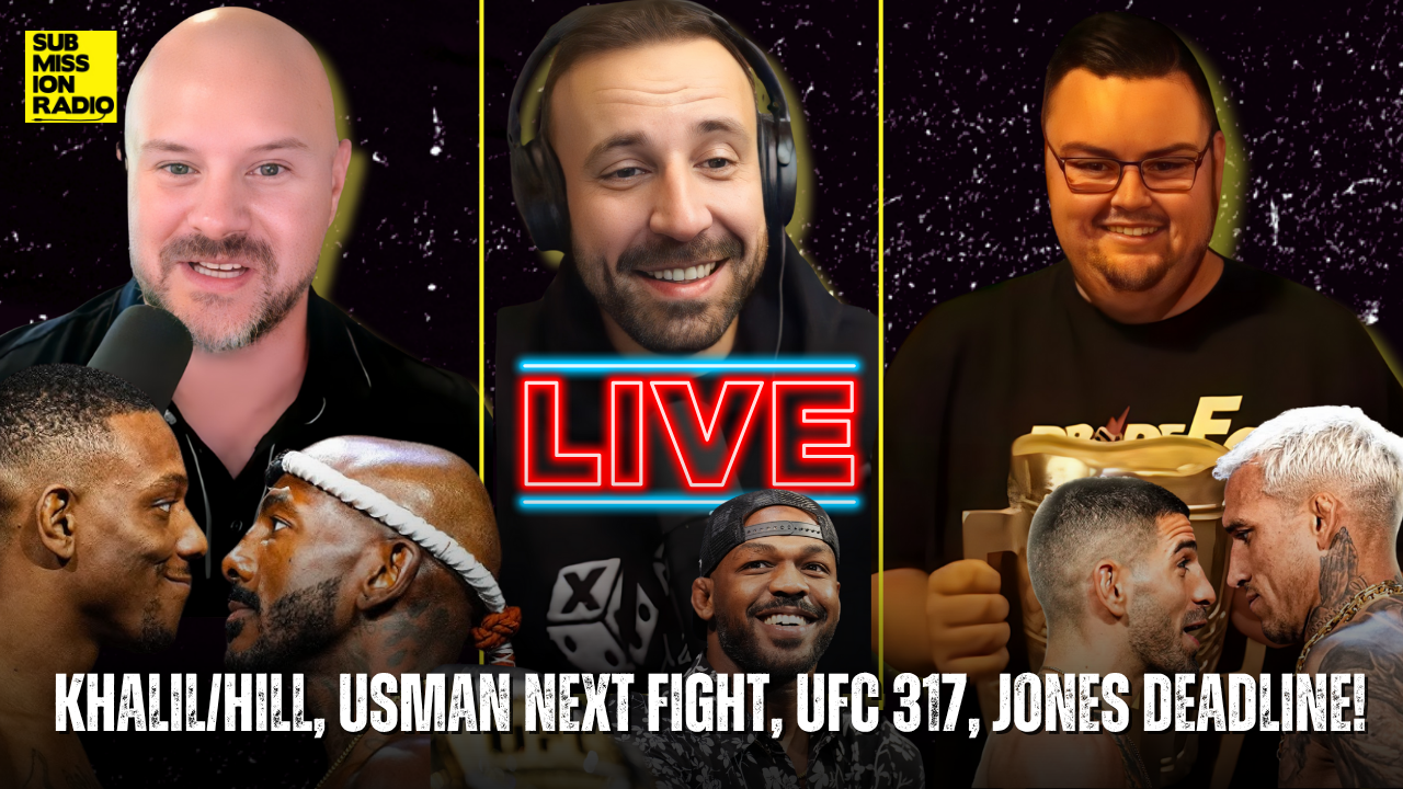Submission Radio LIVE - McGregor More Trouble, Movsar/Pico, Charles Overlooked? UFC 317 w/ Mike Heck & Sean Sheehan!
