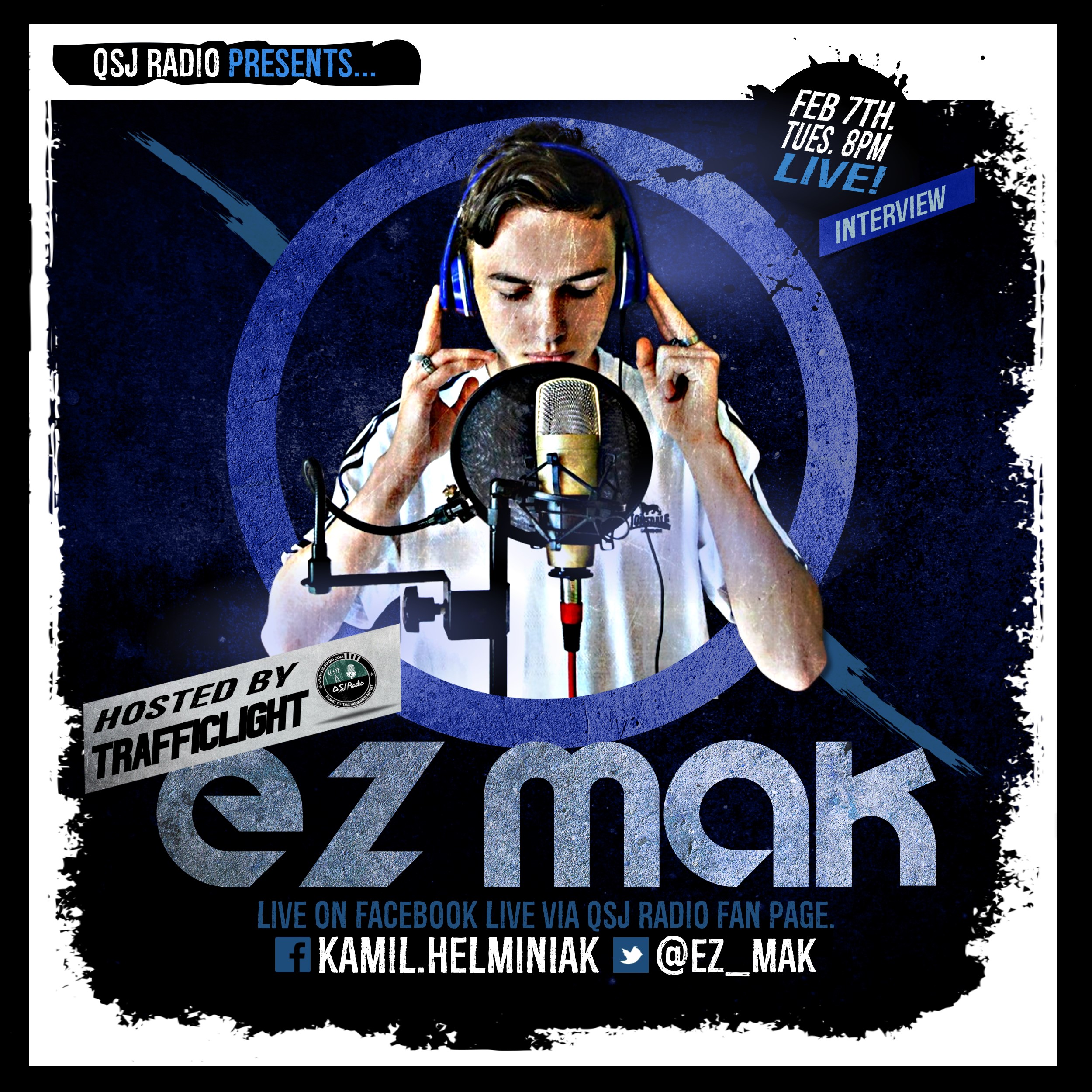 2.7.2017 QSJ Radio INterview with EZ Mak | @EZ_MAK