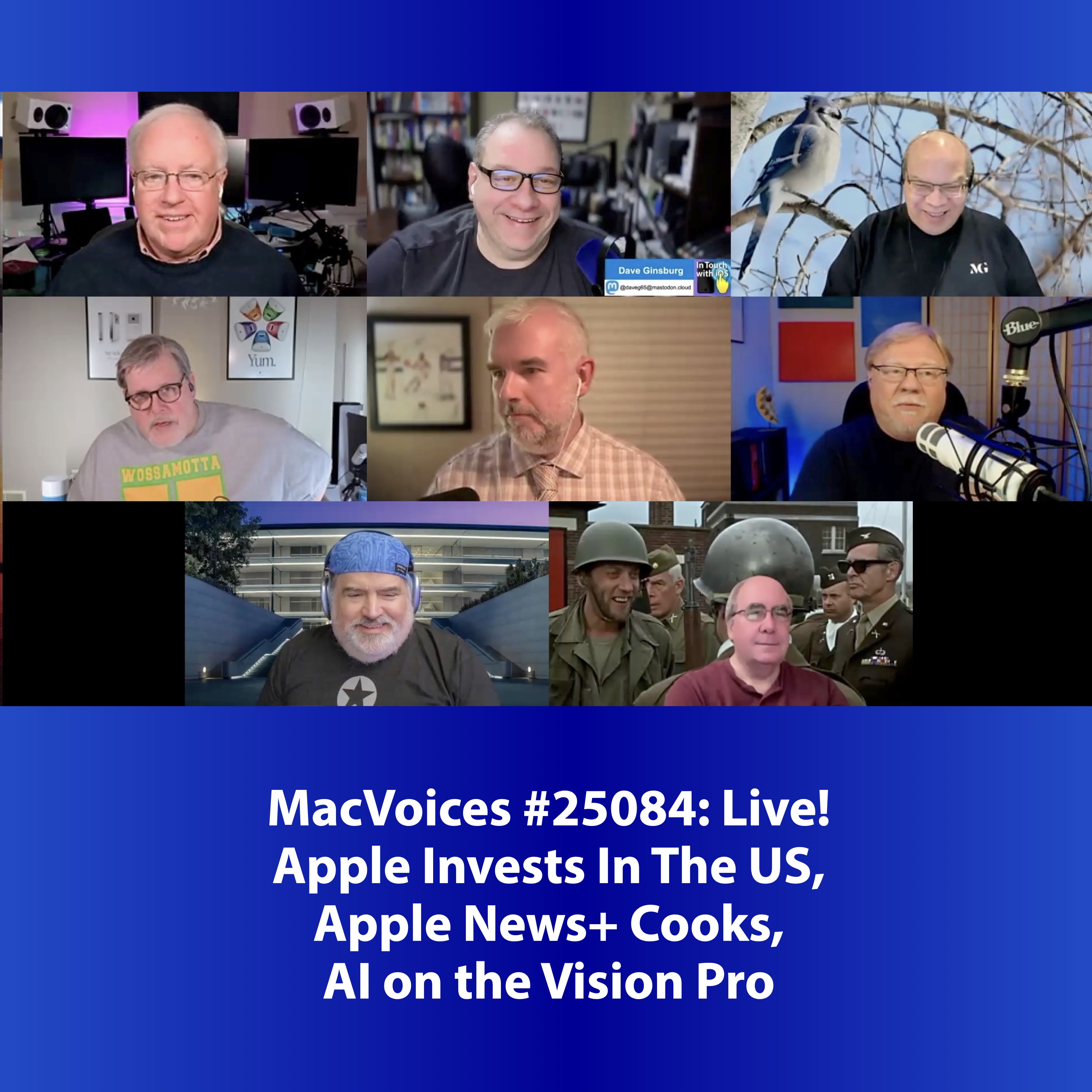 MacVoices #25084: Live! - Apple Invests In The US, Apple News+ Cooks, AI on the Vision Pro