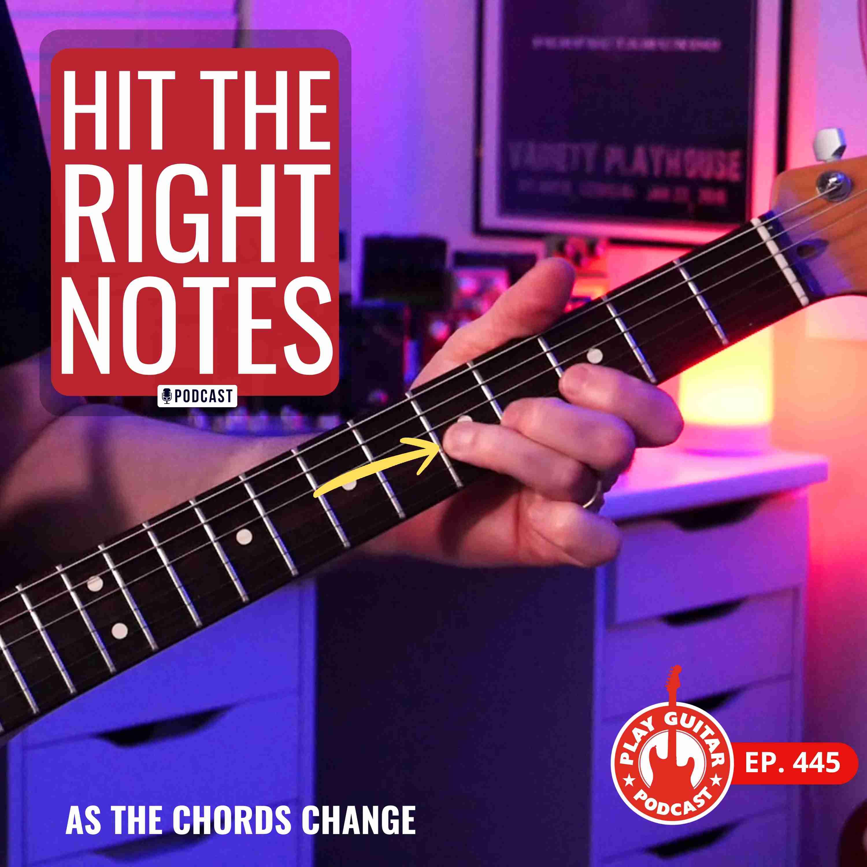 Why Targeting Chord Notes Makes Blues Solos Work - 445