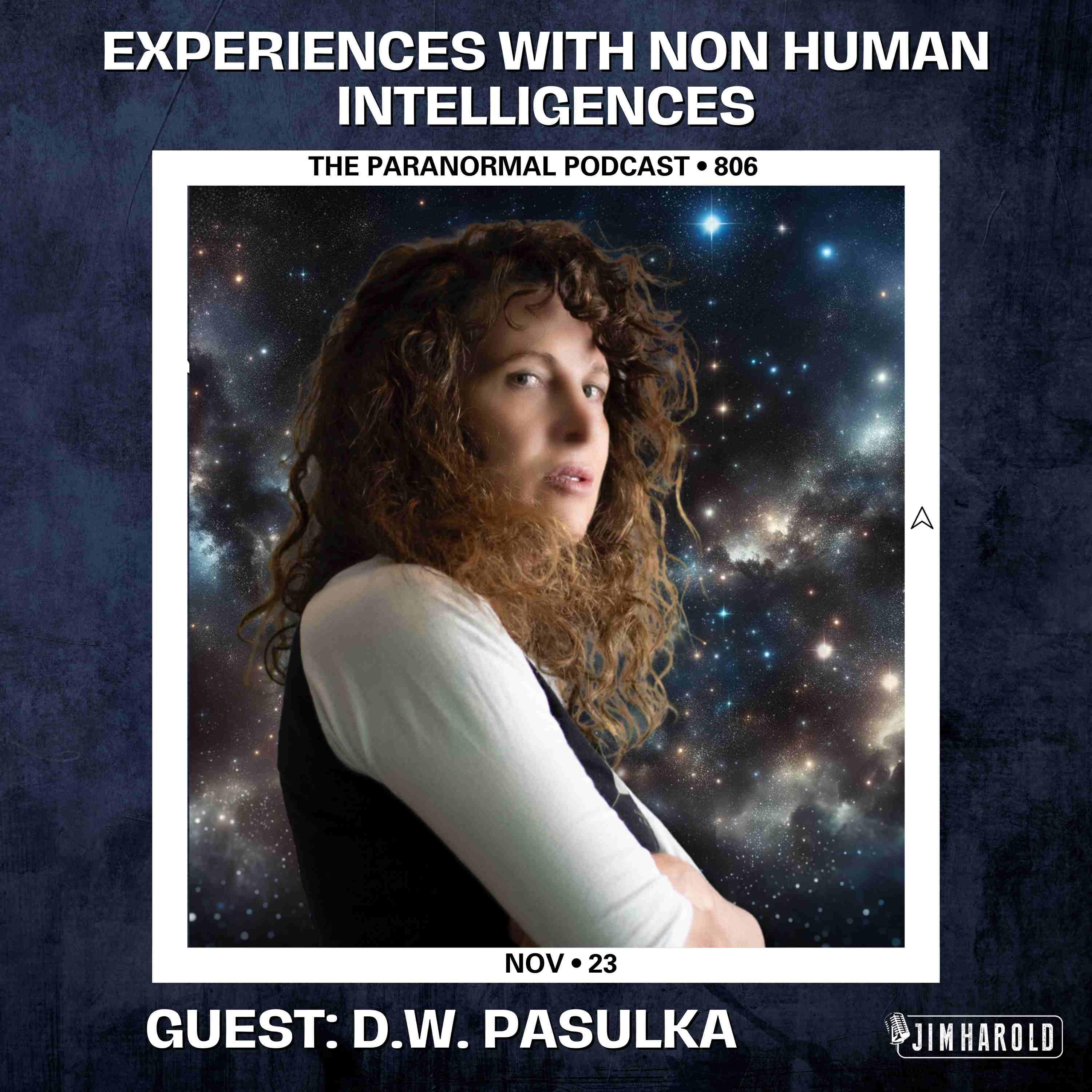 Experiences with Non Human Intelligences with Diana Walsh Pasulka - The Paranormal Podcast 806