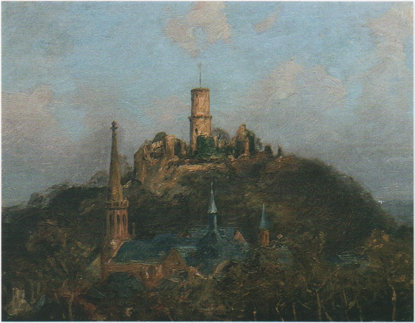 Legends of the Rhine - The High Cross at Godesberg