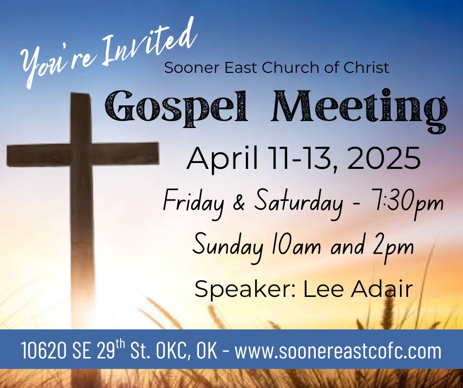 Sooner East Church of Christ Sermons