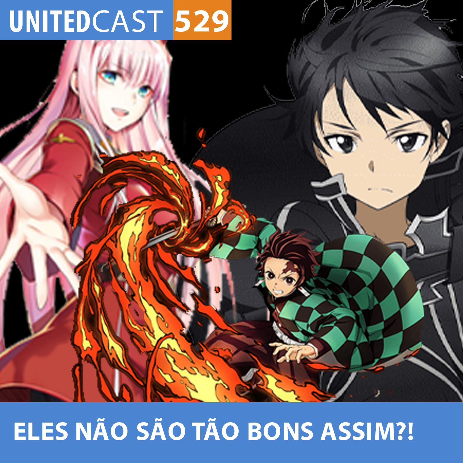 UNITEDcast #529 - ELES NÃO são tão BONS assim?! (Animes superestimados)