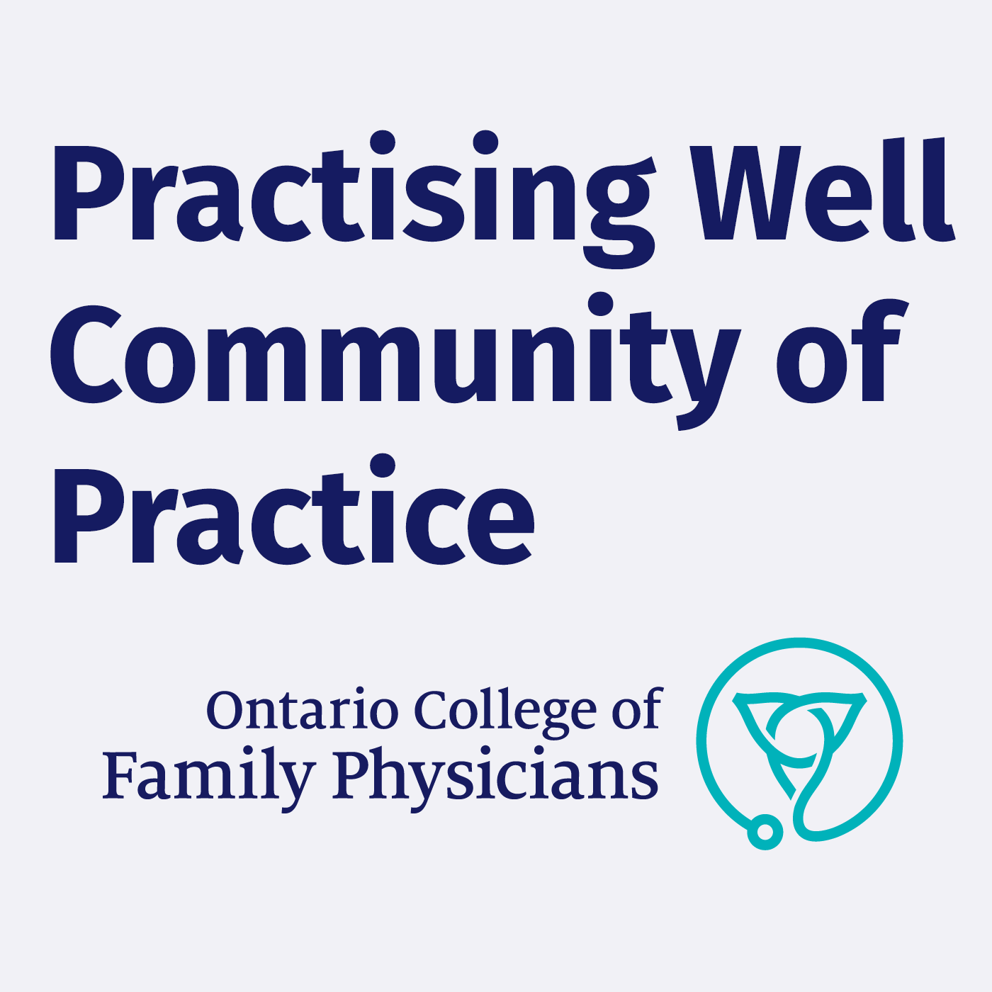 Practicing Well Community of Practice