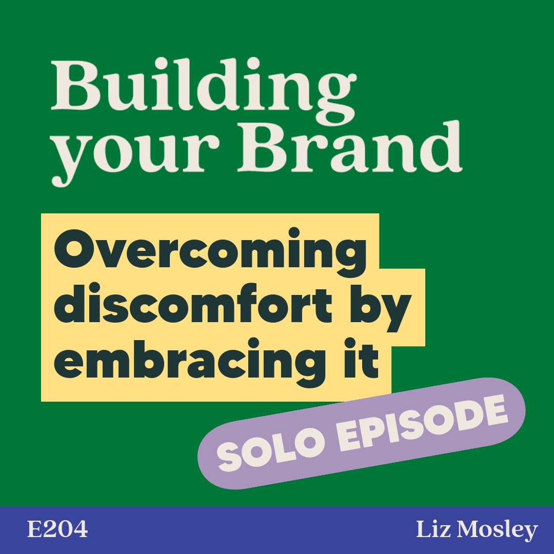 Overcoming discomfort by embracing it