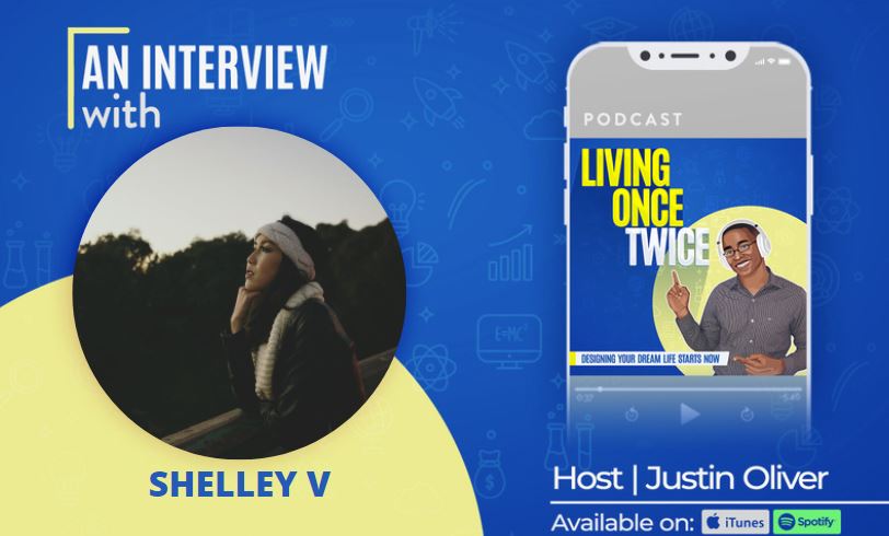 Living Once Twice Ep 25 - The Incredible Power of Taking Risks Beyond Your Comfort Zone w Shelley V