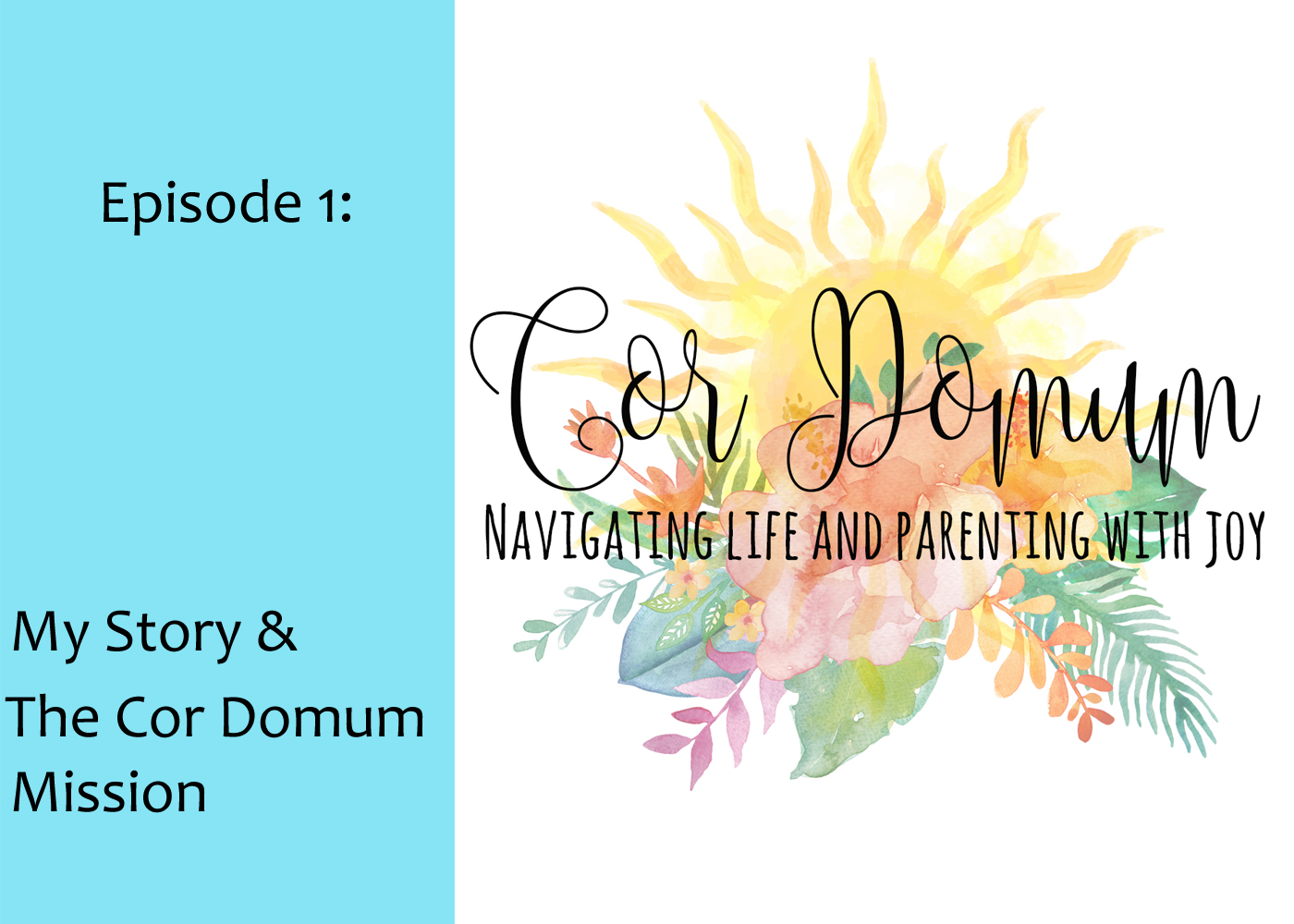 Episode 1: My Story & Mission of Cor Domum