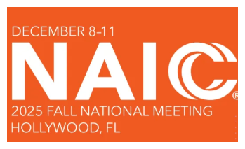 NAIC 2025 Fall Meeting Recap
