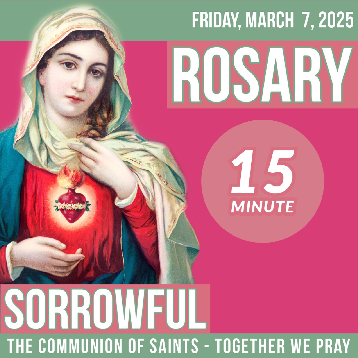 LISTEN - ROSARY FRIDAY - Theme: FOUNTAIN OF GRACE