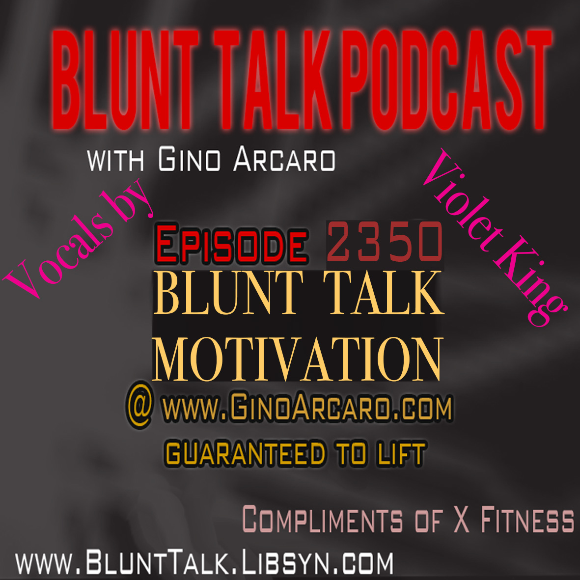 2350. Blunt talk motivation.