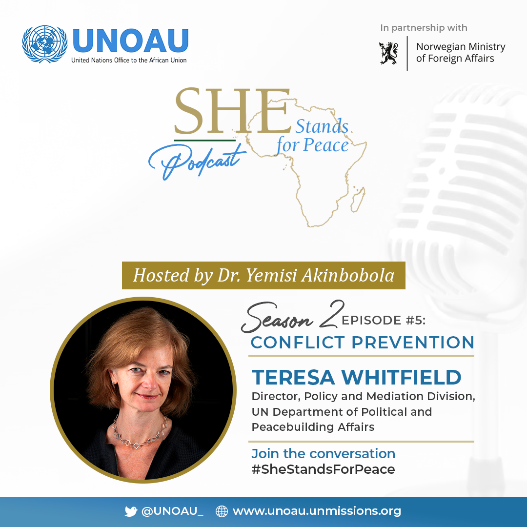 Episode Nine: Conflict Prevention an interview with Teresa Whitfield