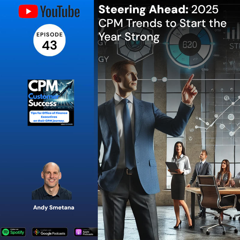 OneStream CPM Customer Success: Tips for Office of Finance Executives on their Corporate Performance Management journey