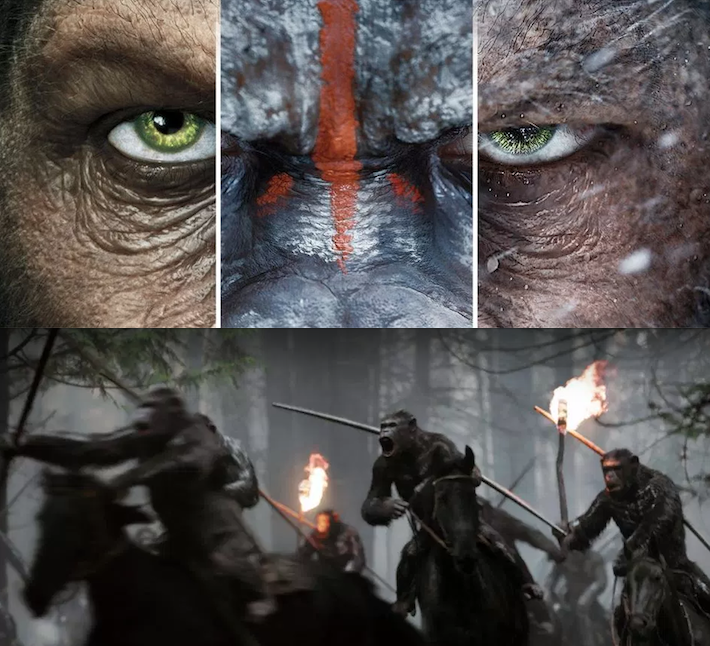54- Rise, Dawn & War for The Planet of The Apes!